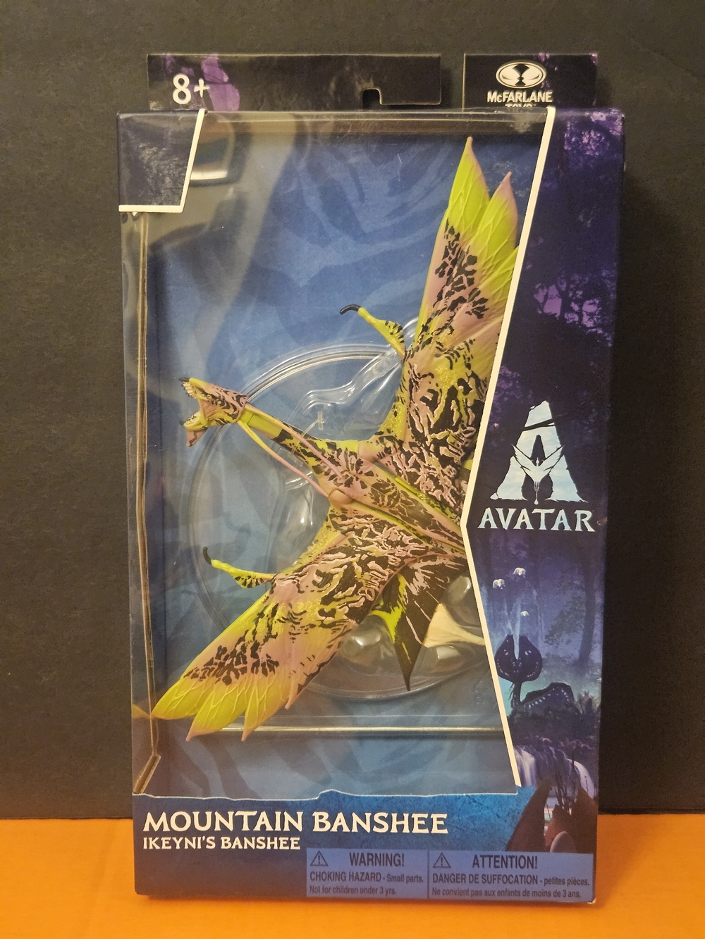 Sealed McFarlane Toys Avatar World of Pandora Ikeyni's Mountain Banshee Boxed 8+
